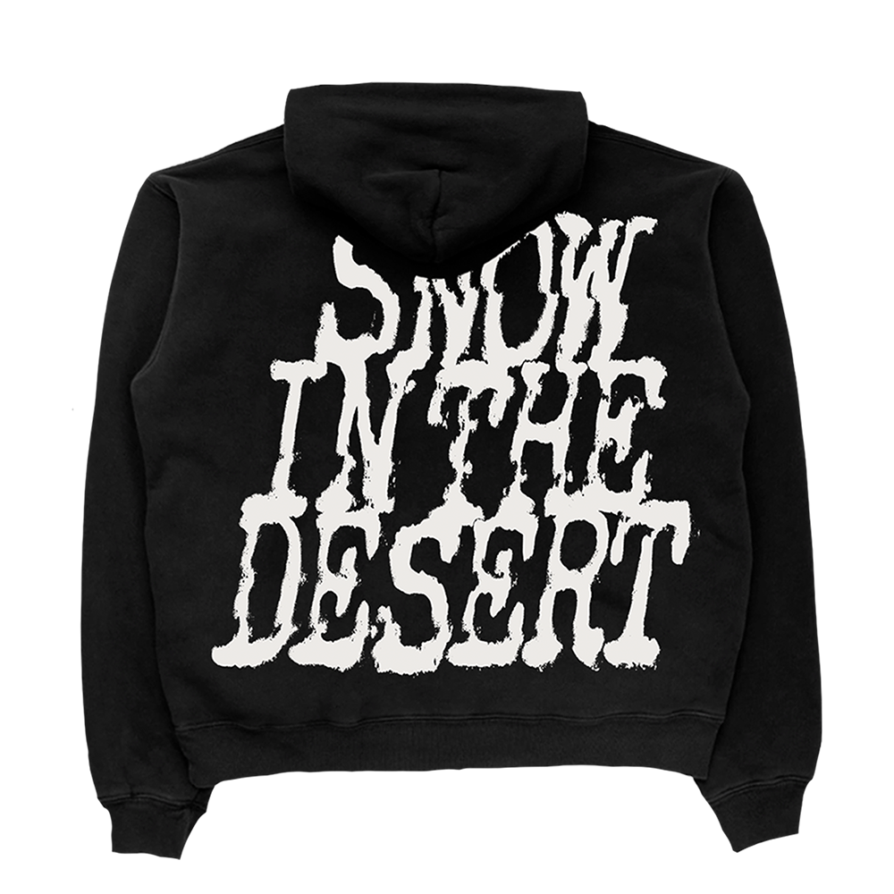 Snow in the Desert Hoodie Back